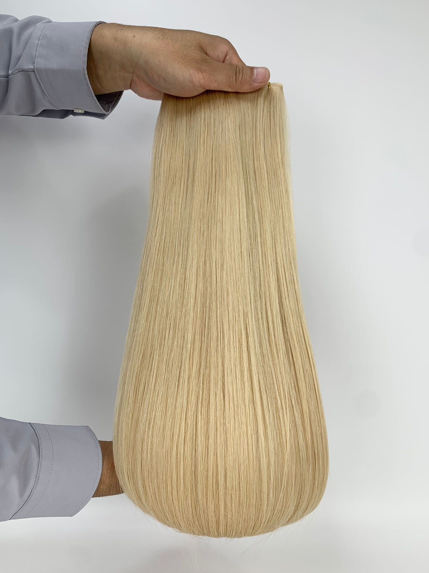 Genius Weft Hair Extensions #M18/60 Blonde Balayage - 100g