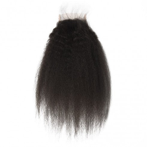 4x4 lace closure kinky straight HD lace&Transparent lace