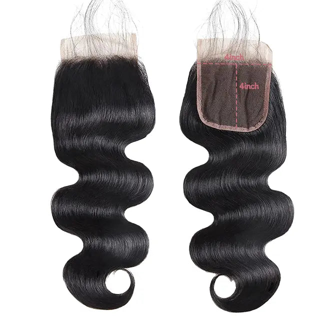 4x4 lace closure body wave HD lace&Transparent lace