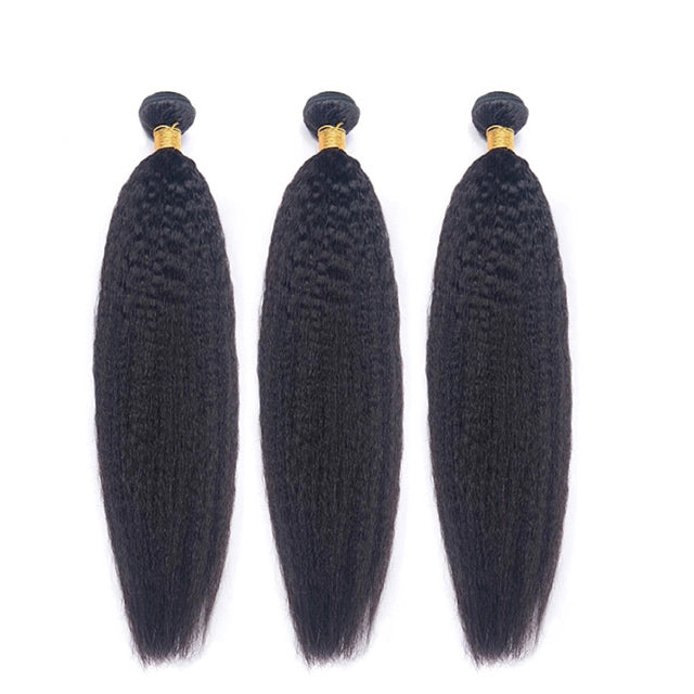 100% human hair brazilian yaki straight bundles