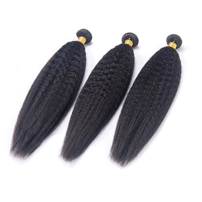 100% human hair brazilian yaki straight bundles