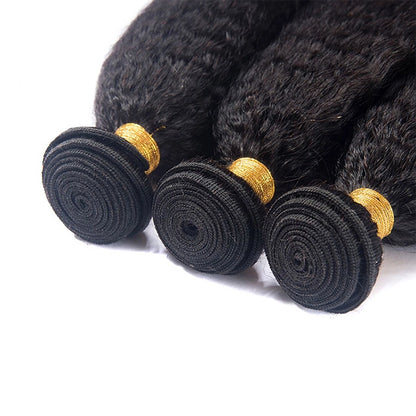 100% human hair brazilian yaki straight bundles