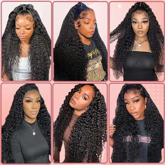 100% human hair brazilian deep curly bundles