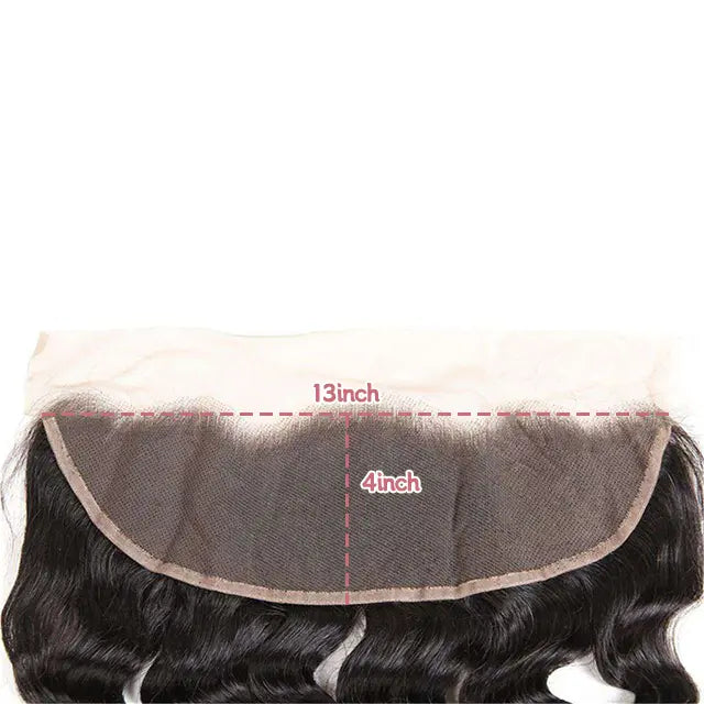 13x4 lace frontal loose deep wave HD lace&Transparent lace