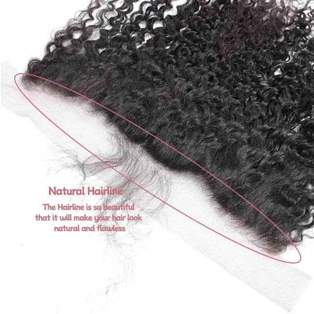 13x4 lace frontal deep curly HD lace&Transparent lace