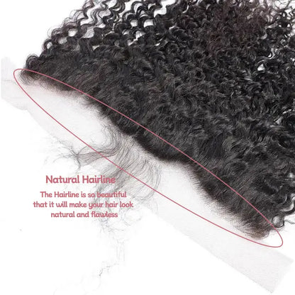 13x4 lace frontal deep curly HD lace&Transparent lace