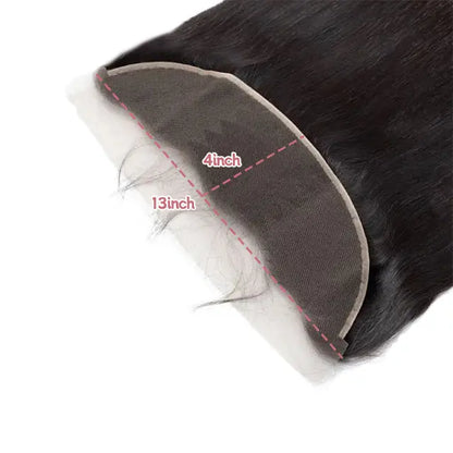 13x4 lace frontal straight hair HD lace&Transparent lace