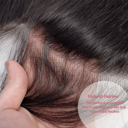 13x6 lace frontal straight HD lace&Transparent lace
