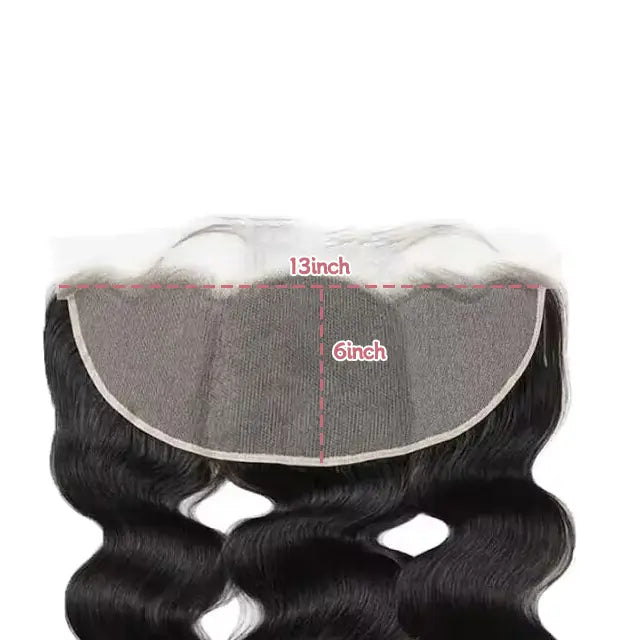 13x6 lace frontal body wave HD lace&Transparent lace