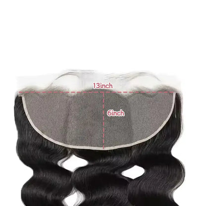 13x6 lace frontal body wave HD lace&Transparent lace