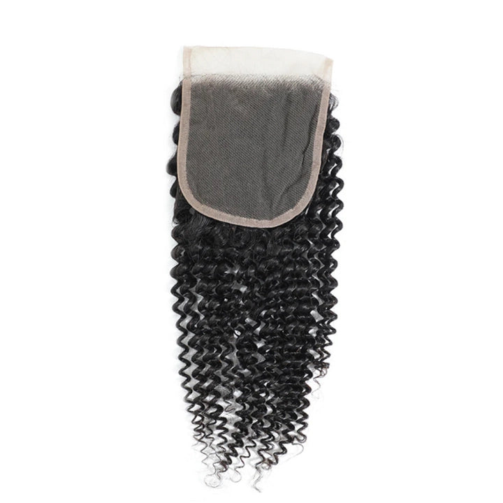 4x4 lace closure kinky curly HD lace&Transparent lace