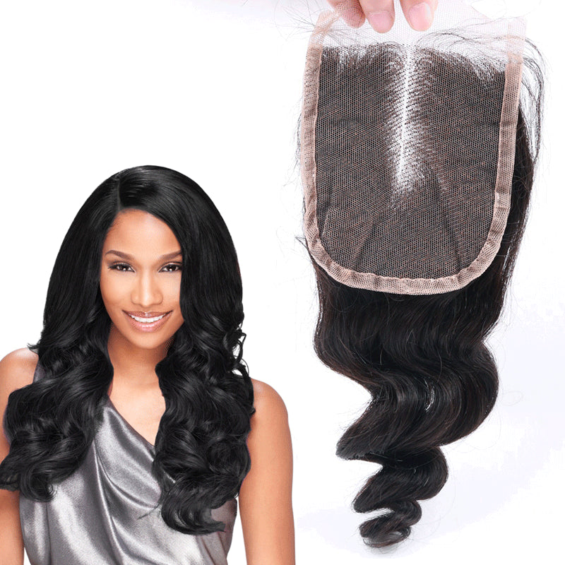 4x4 lace closure loose wave HD lace&Transparent lace