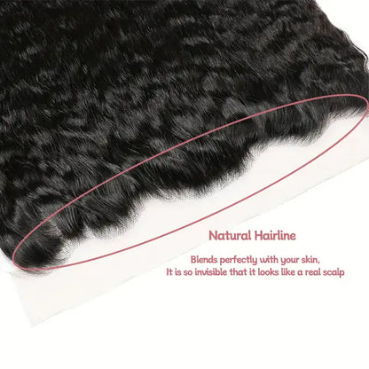 13x4 lace frontal kinky straight HD lace&Transparent lace