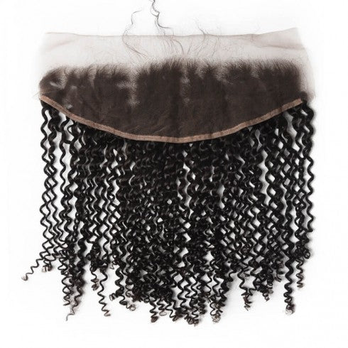 13x6 lace frontal kinky curly HD lace&Transparent lace