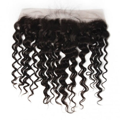 13x6 lace frontal water wave HD lace&Transparent lace