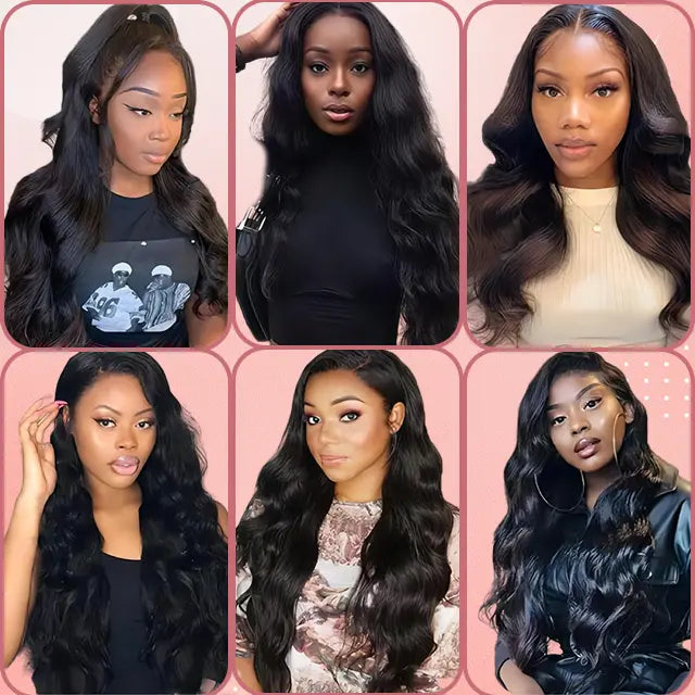 13x6 lace frontal body wave HD lace&Transparent lace