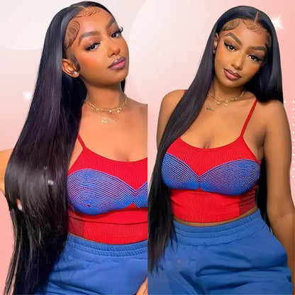 13x6 lace frontal straight HD lace&Transparent lace