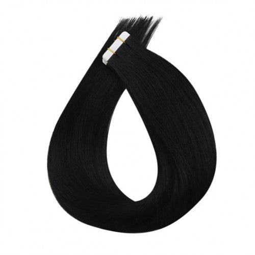 Invisiable Tape-in hair extensions color #1B