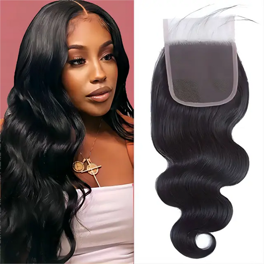 4x4 lace closure body wave HD lace&Transparent lace