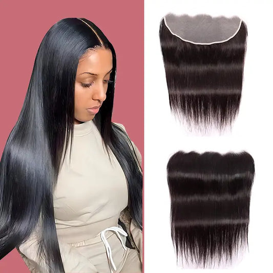 13x6 lace frontal straight HD lace&Transparent lace